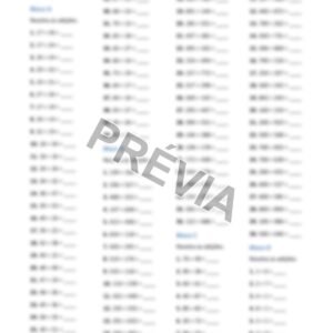 Lista de Treino de Adição II